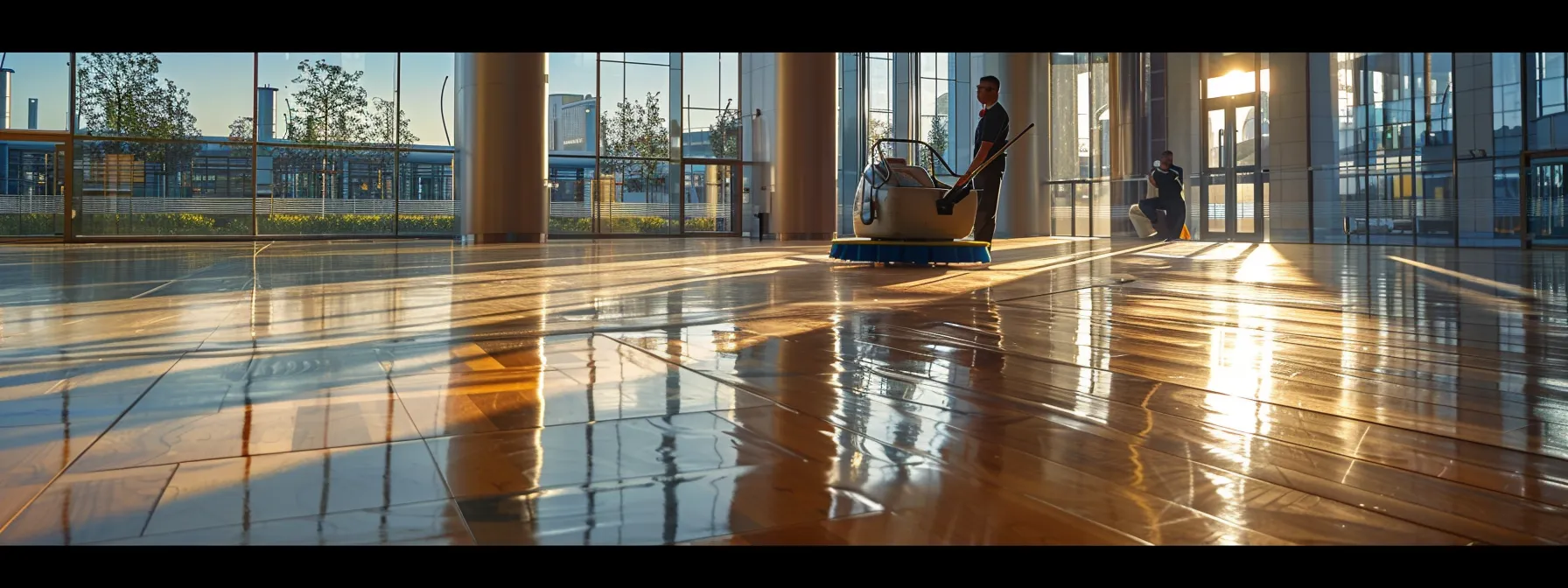 Commercial Hardwood Floor Cleaning in Parkville