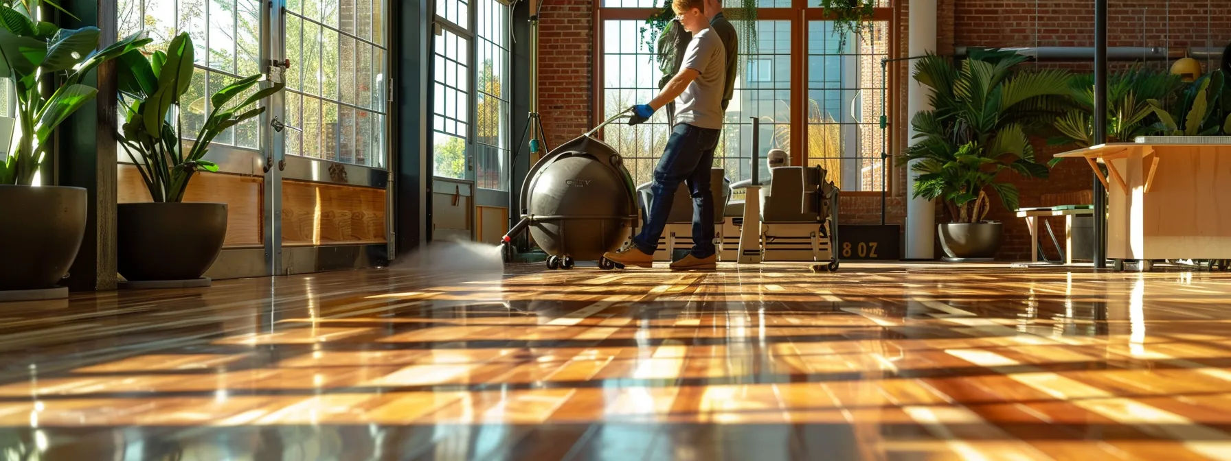 Commercial Hardwood Floor Cleaning in Parkville